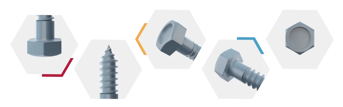 Hexagon Head Wood Screws details