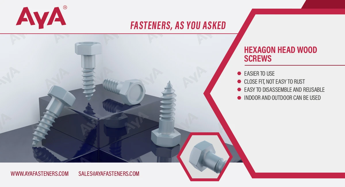 Hexagon Head Wood Screws advantages