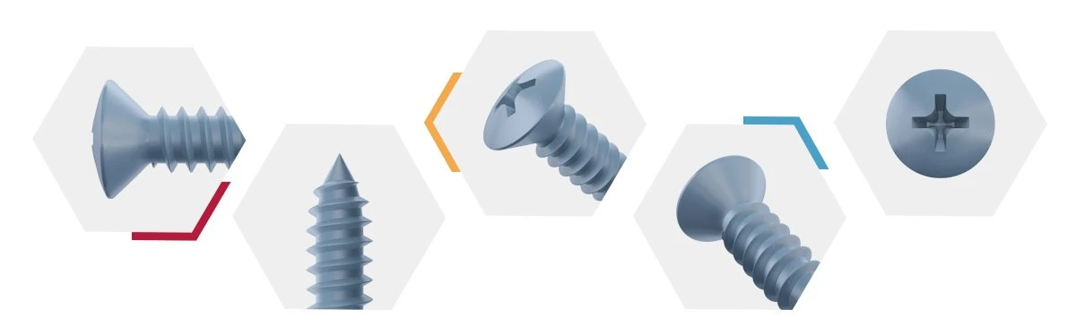 Oval Head Phillips Screws-detail Oval Head Phillips Screws-detail
