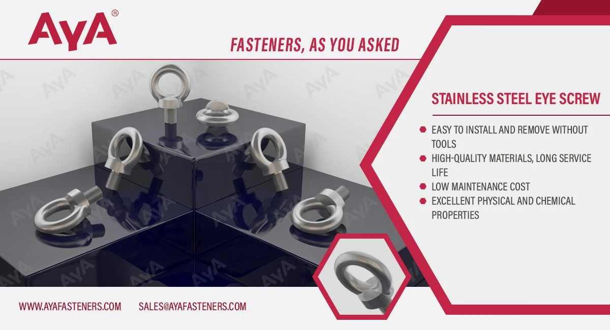 Stainless Steel Eye Screw-advantages