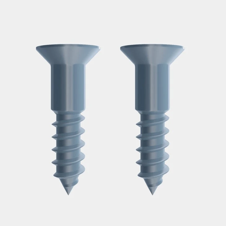 Black Oxide Flat Head Wood Screws